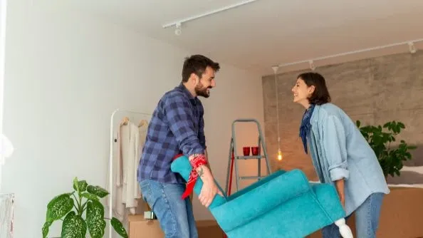 Remove any seasonal items from your home and store them temporarily in a storage unit.