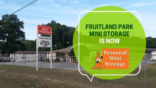 Fruitland Park Mini Storage is now Personal Mini Storage